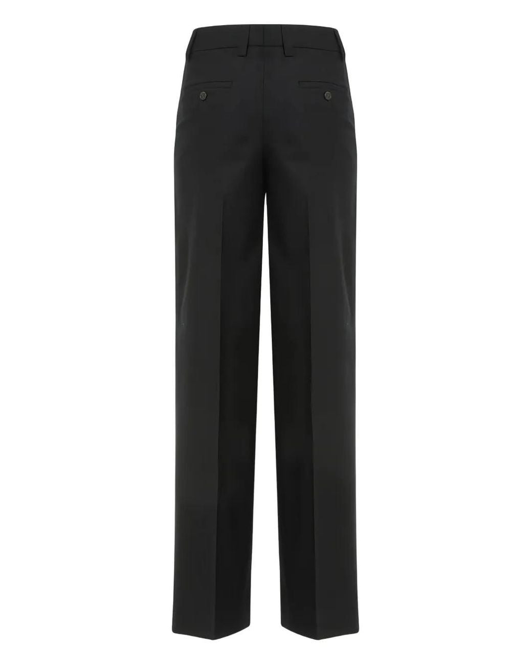 Incotex Black Belt Loops-Detail Trousers