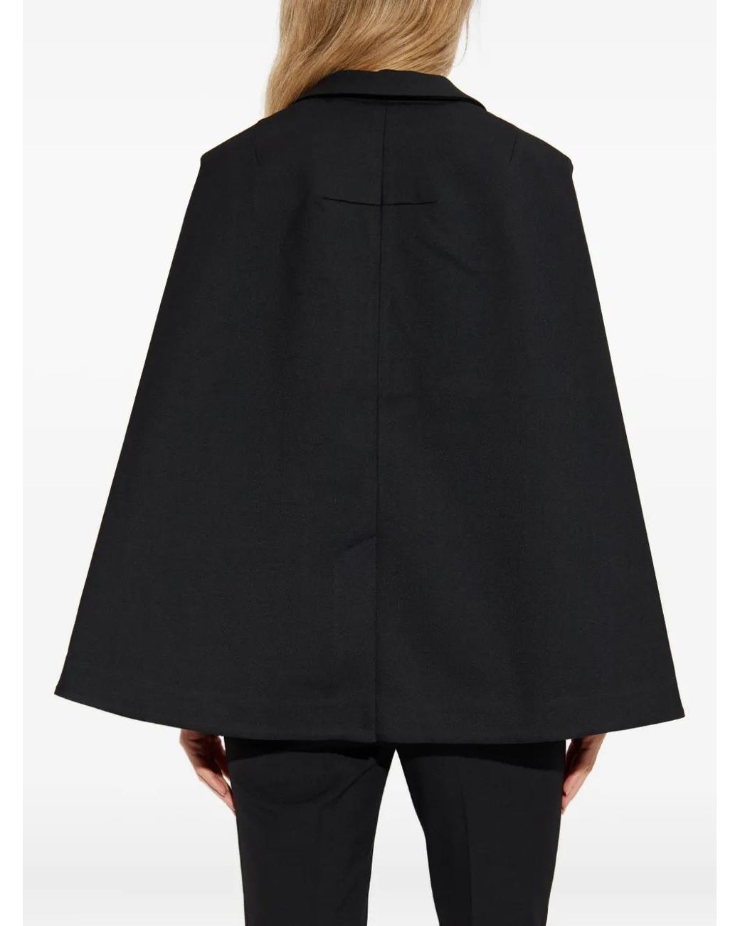 AllSaints Black Double-Breasted Blazer