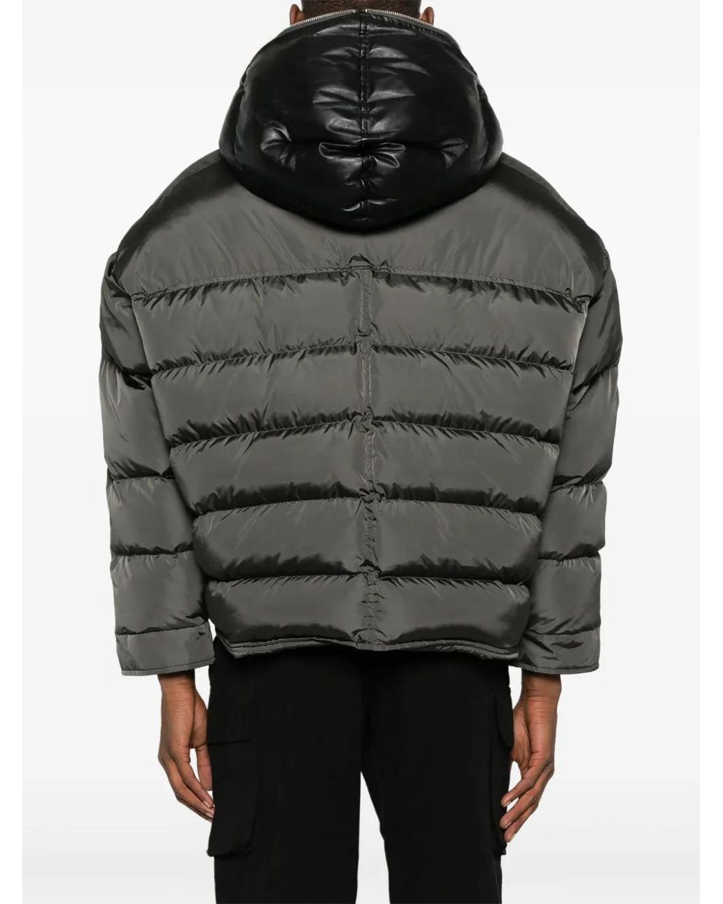 Veste Matelassée À Capuche Random Identities pour homme en coloris Gray