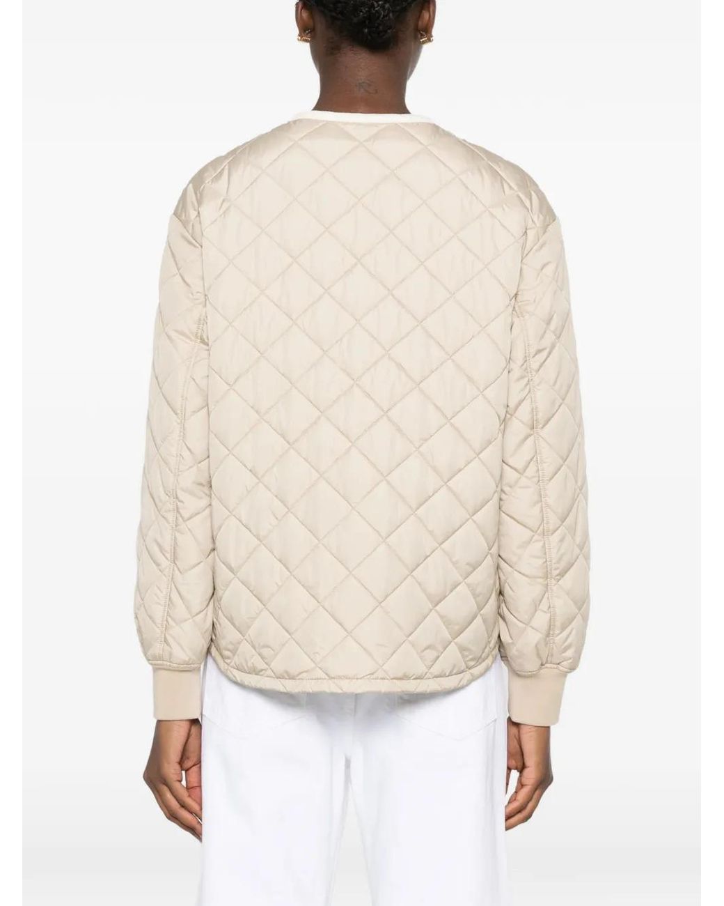 Marc O' Polo Natural Quilted Hooded Jacket