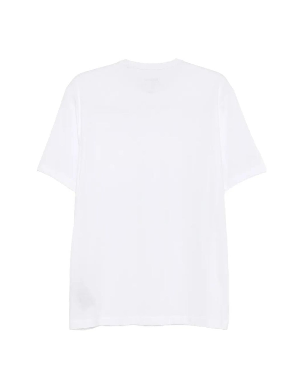 Blauer White Logo-Patch Pocket T-Shirt for men
