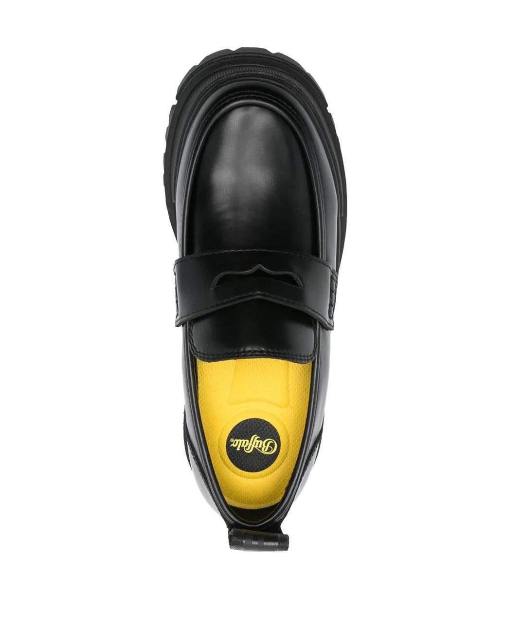 Buffalo Black Aspha Platform-Sole Loafers