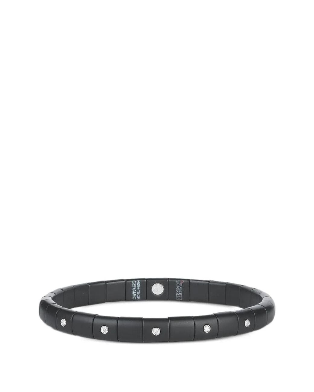 ’ROBERTO DEMEGLIO White Pura Diamond Ceramic Bracelet