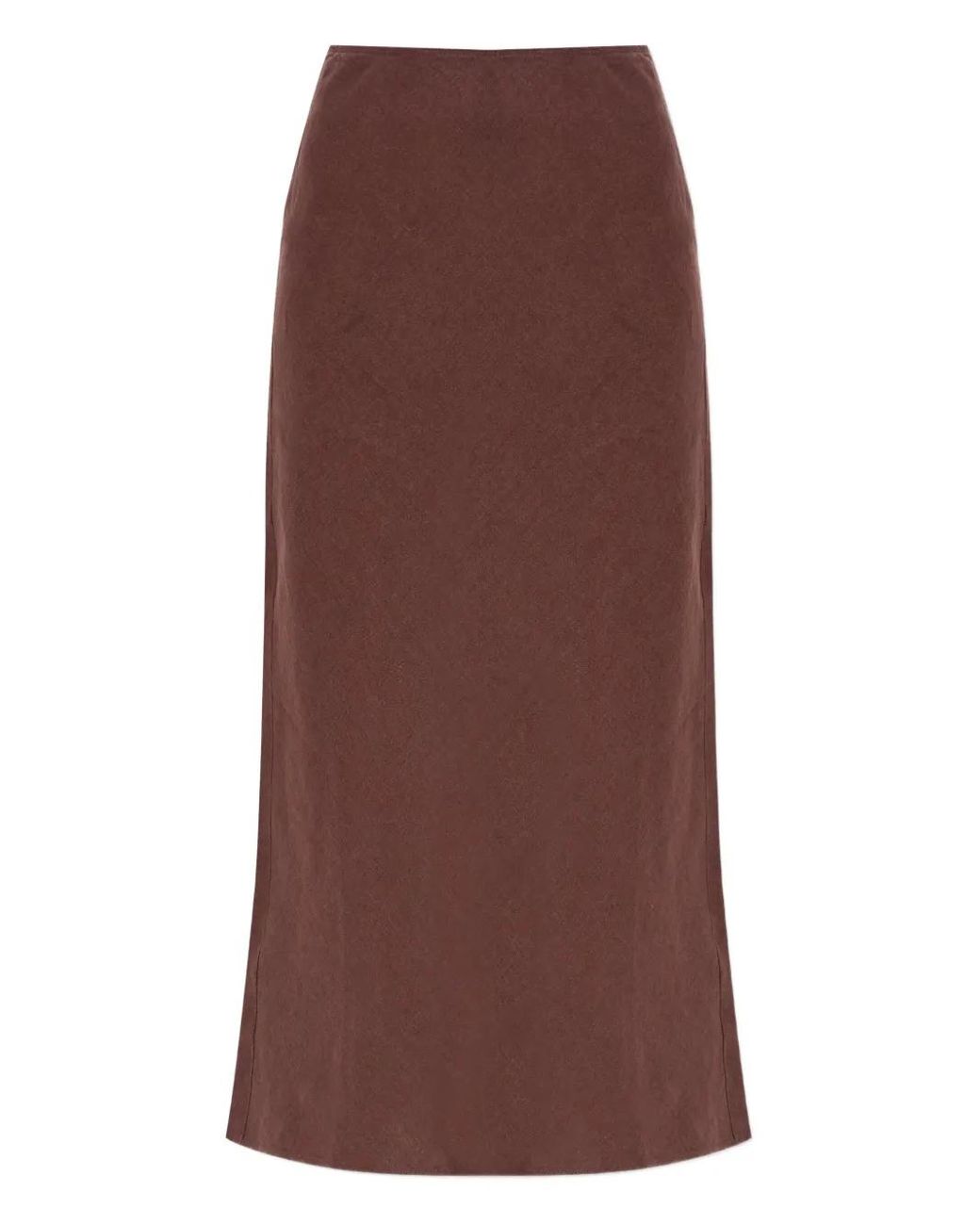 Jupe Saagneta Samsøe & Samsøe en coloris Brown