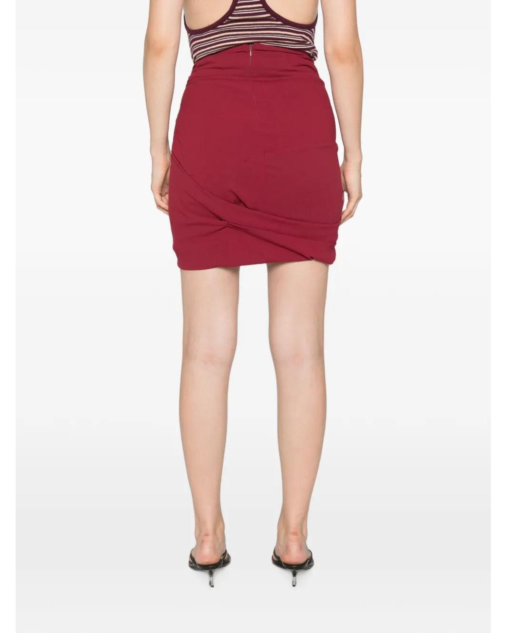 Isabel Marant Red Sabrina Skirt