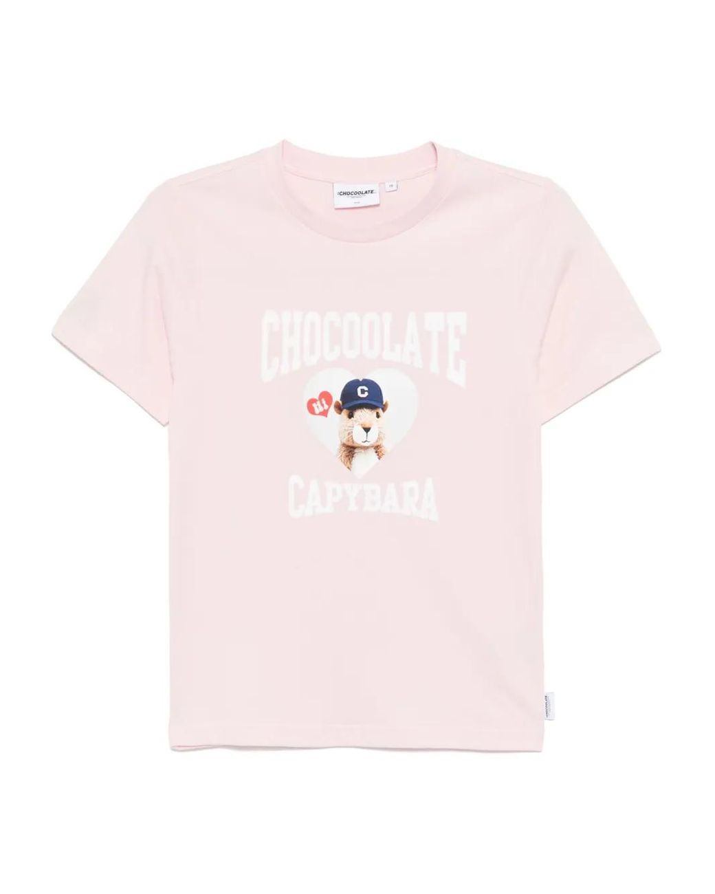 Chocoolate Pink Capybara T-Shirt