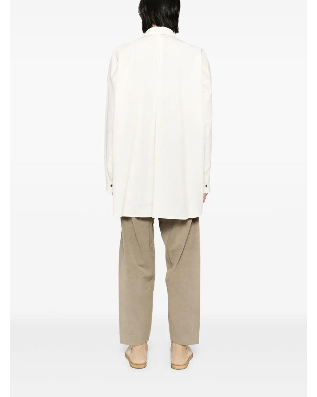 Jan Jan Van Essche White Long-Sleeved Shirt for men