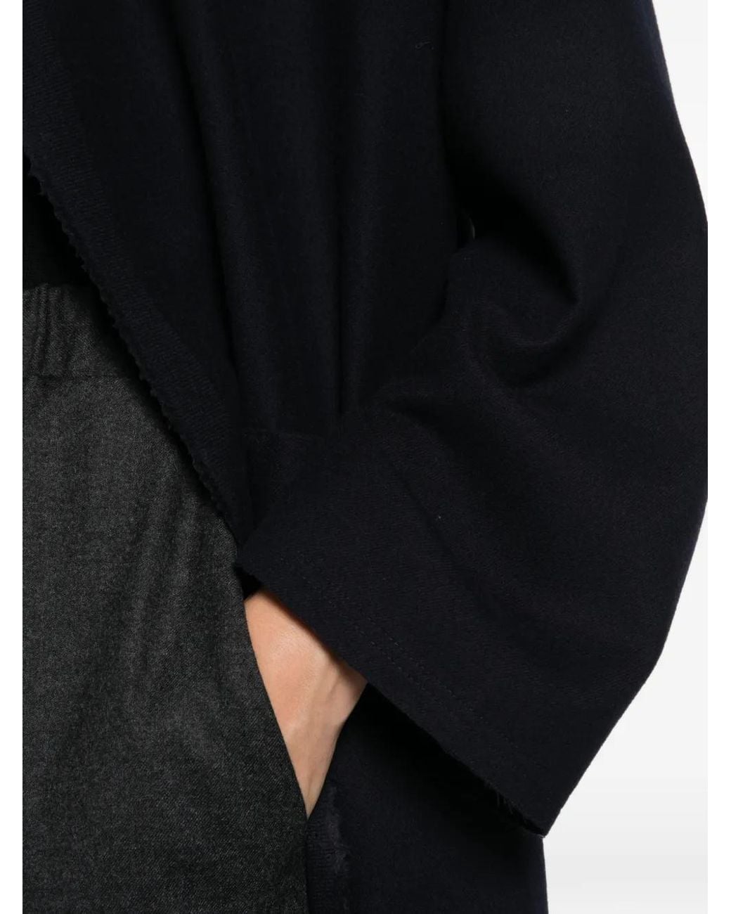 Dusan Black Oversized Coat