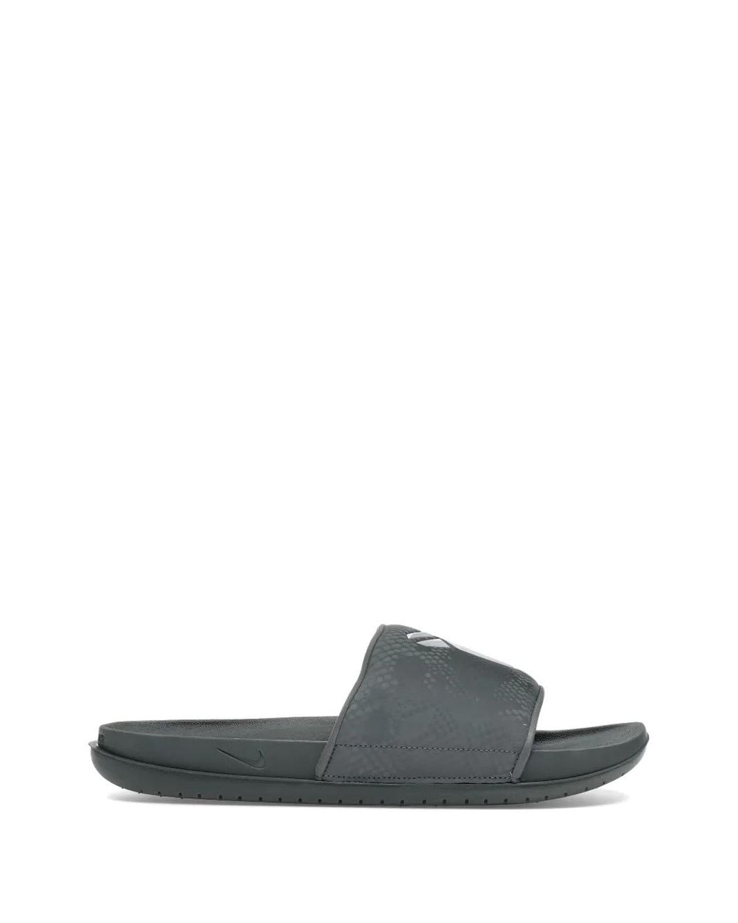 Nike White Kobe Offcourt Slides for men