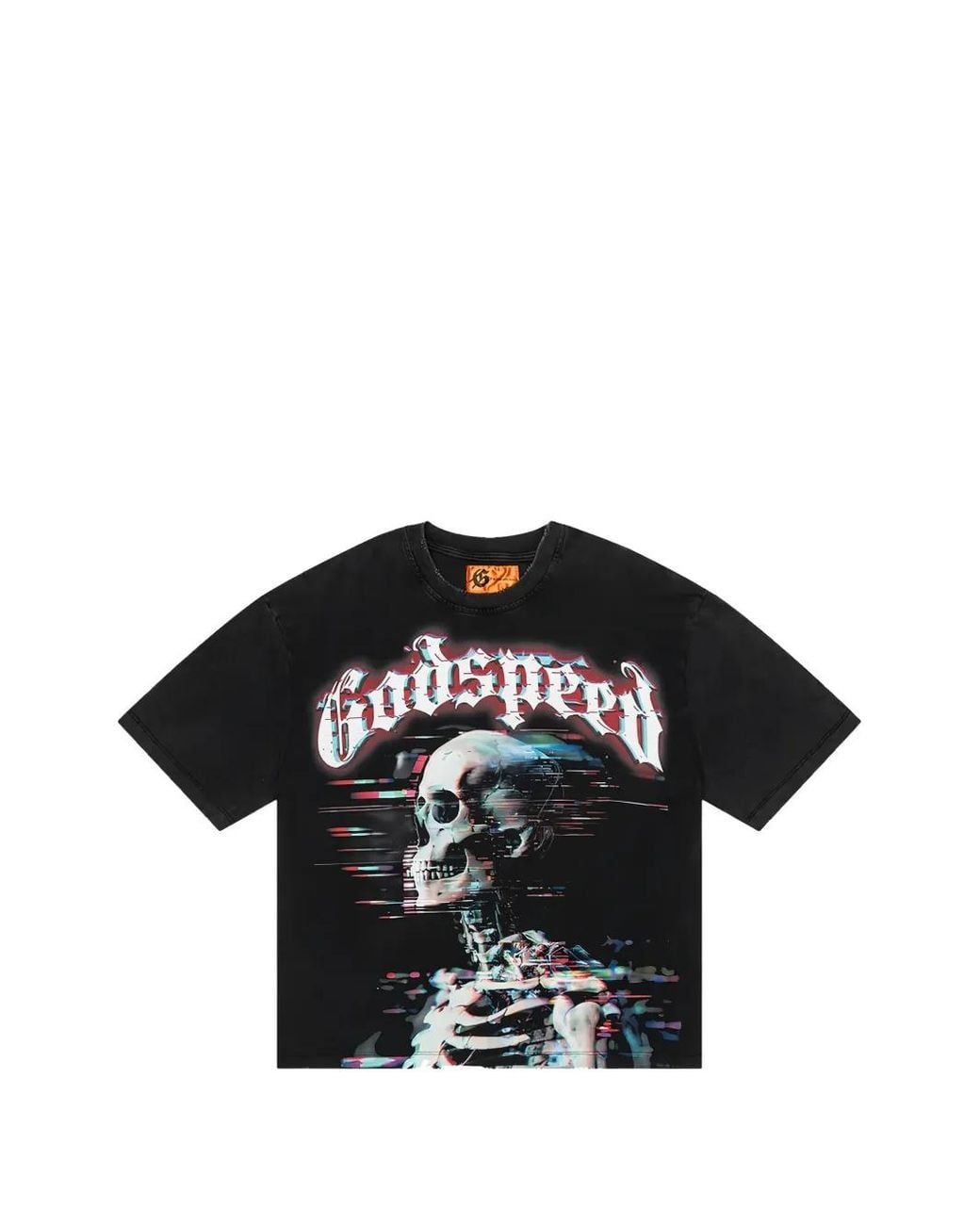 Godspeed Black Glitch Skeleton T-Shirt for men