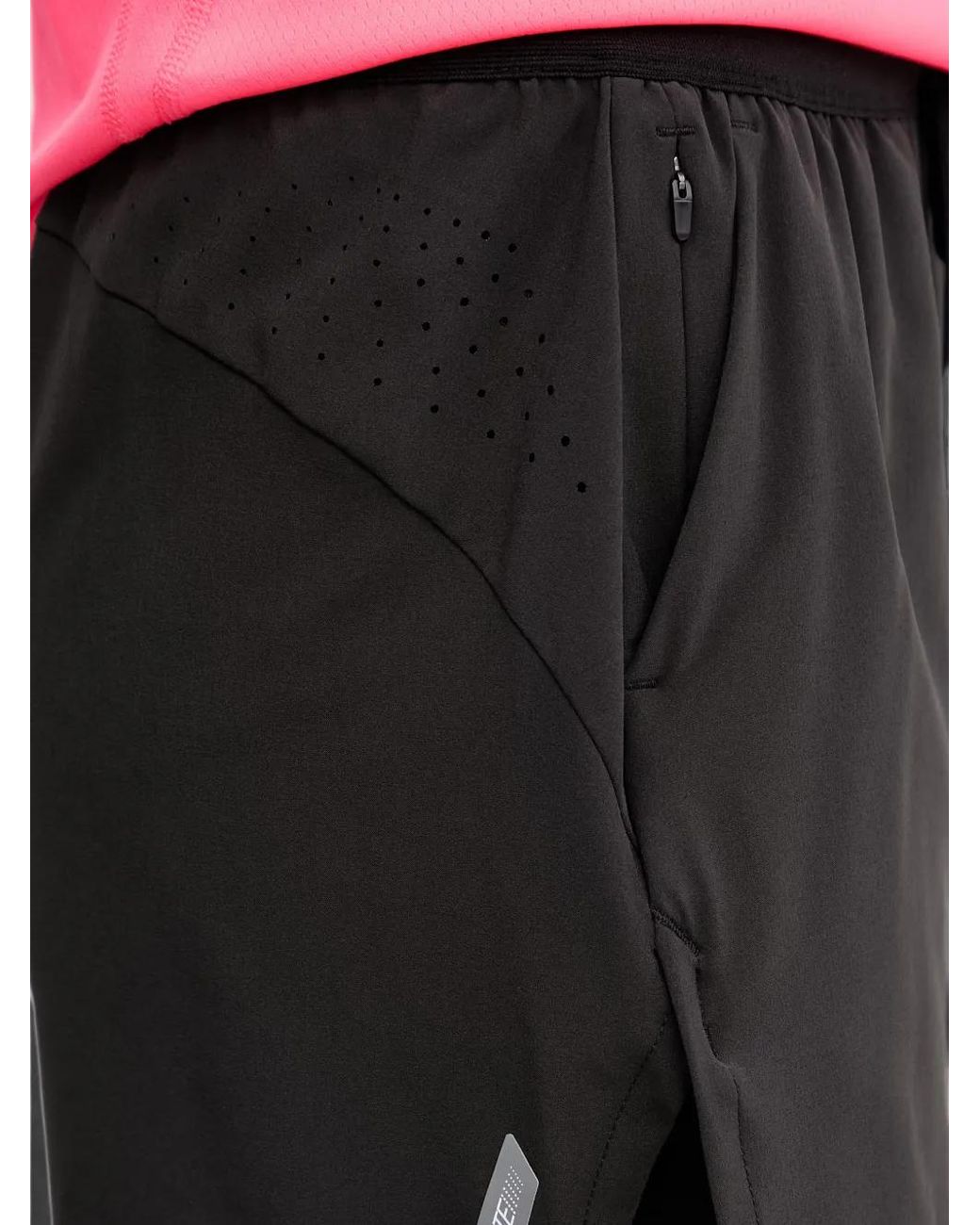 PUMA Black X Hyrox Dryelite 2 Logo-Print Mini Shorts