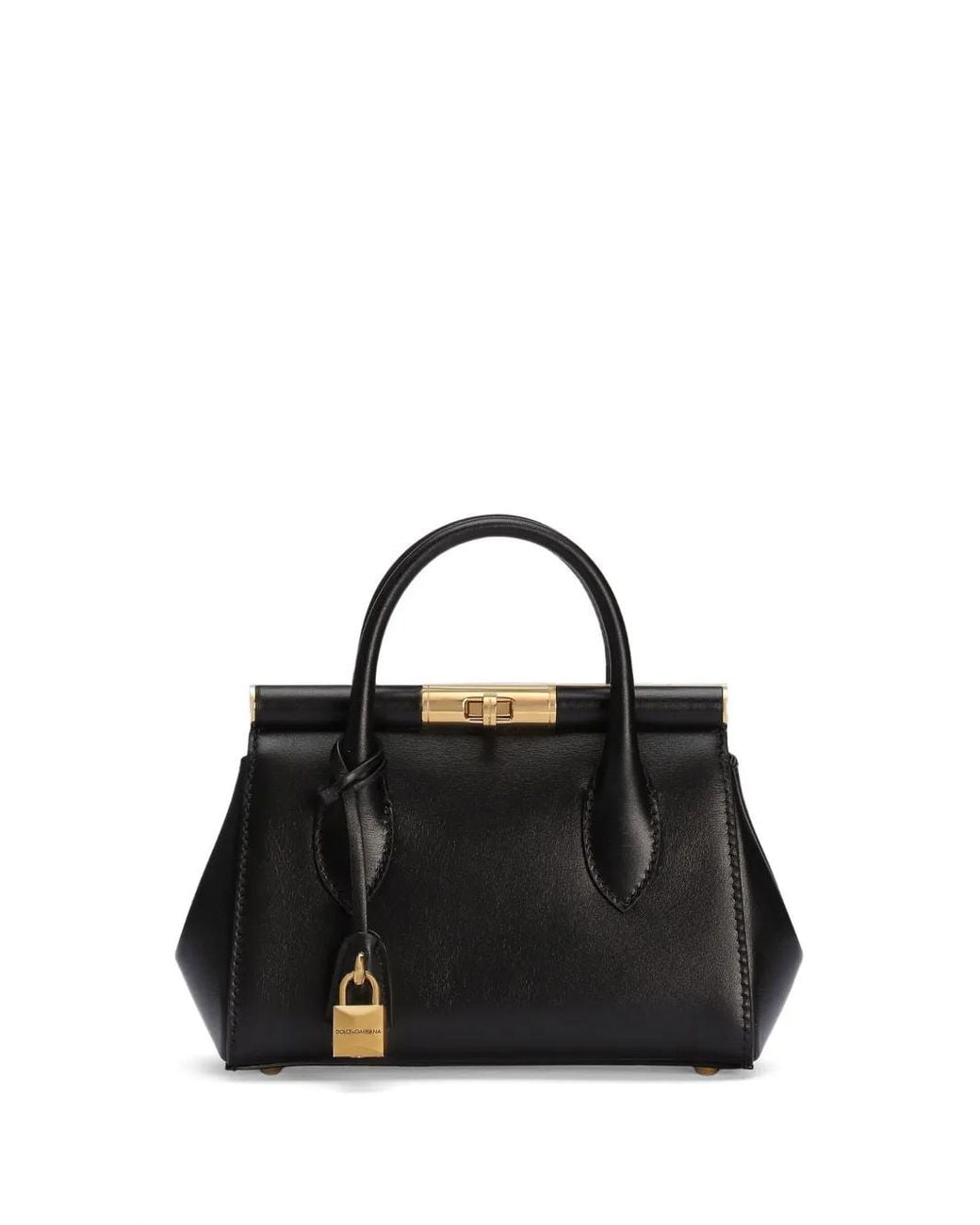 Dolce & Gabbana Black Small Marlene Handbag
