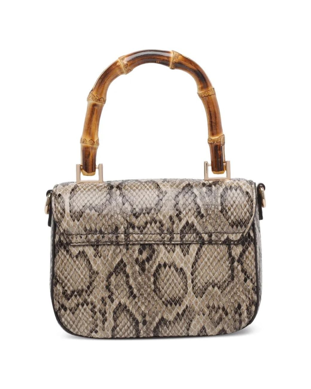 Liu Jo White Python-Pattern Tote Bag