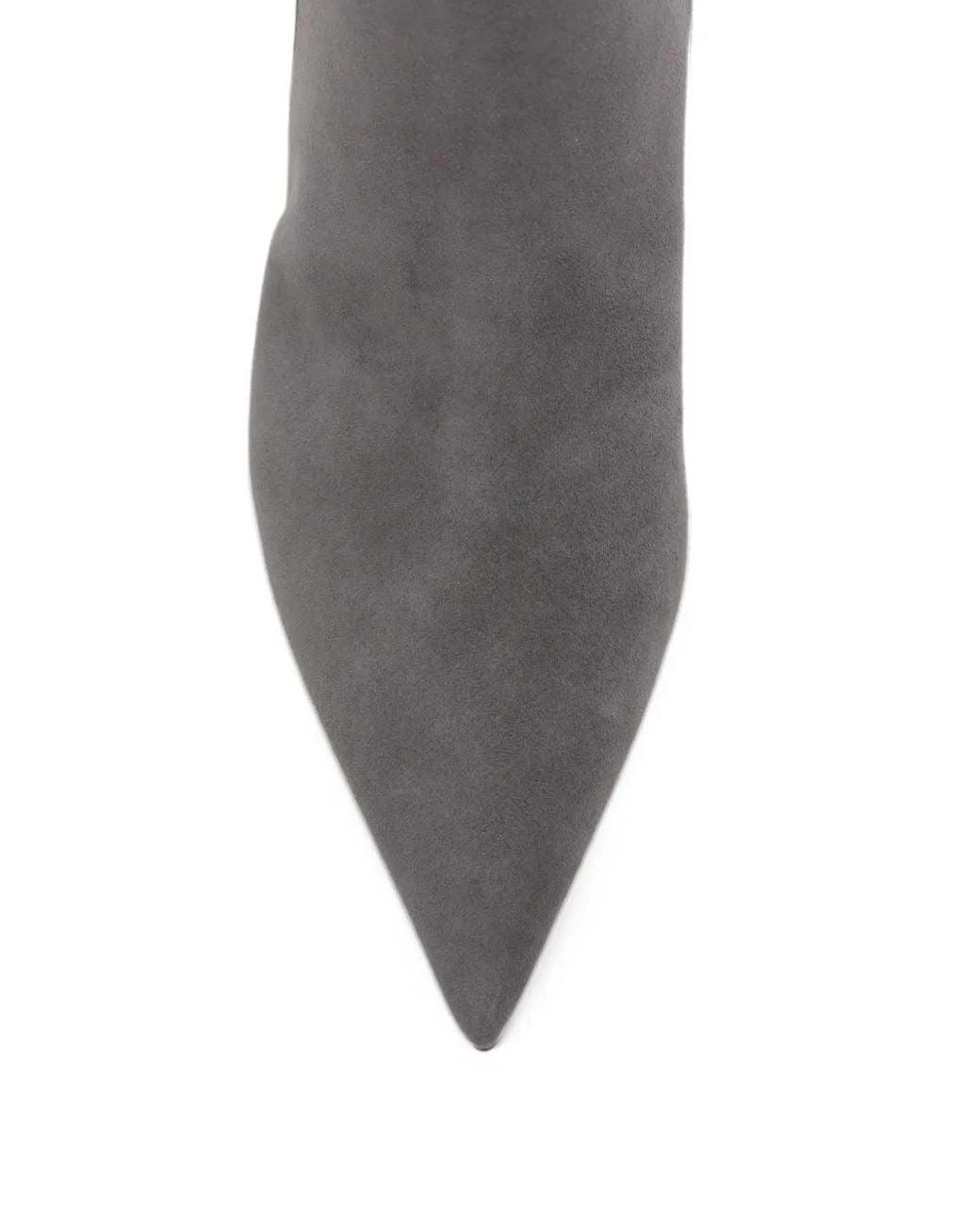 Gianvito Rossi Gray Levy Ankle Boots