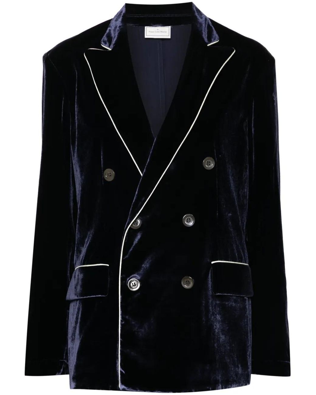 Pierre Louis Mascia Black Velvet Blazer