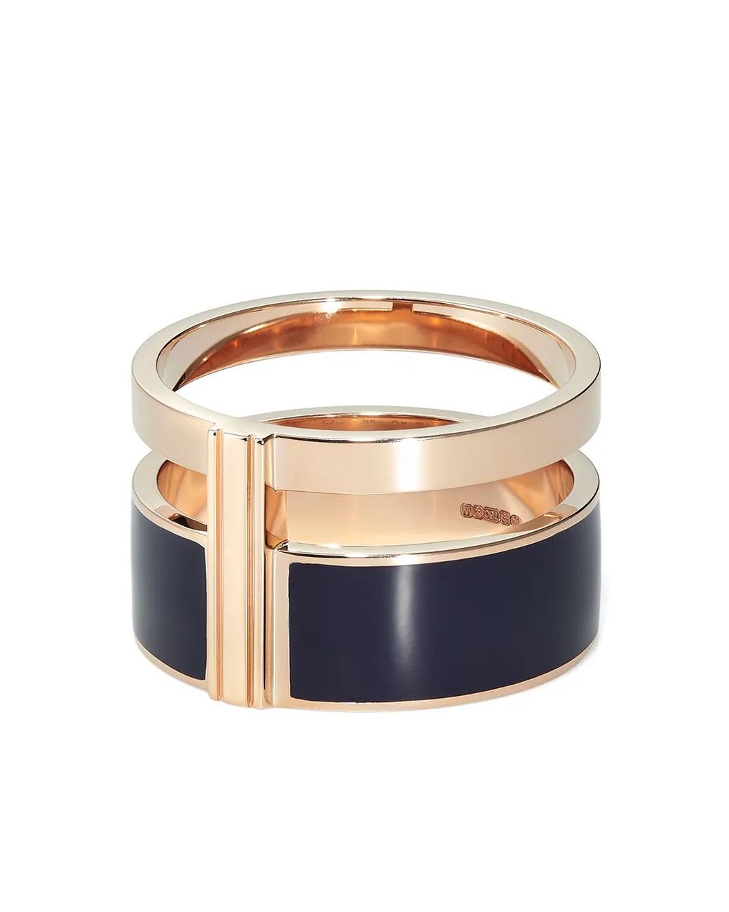 Repossi Blue Berbere Chromatic Lacquer Ring