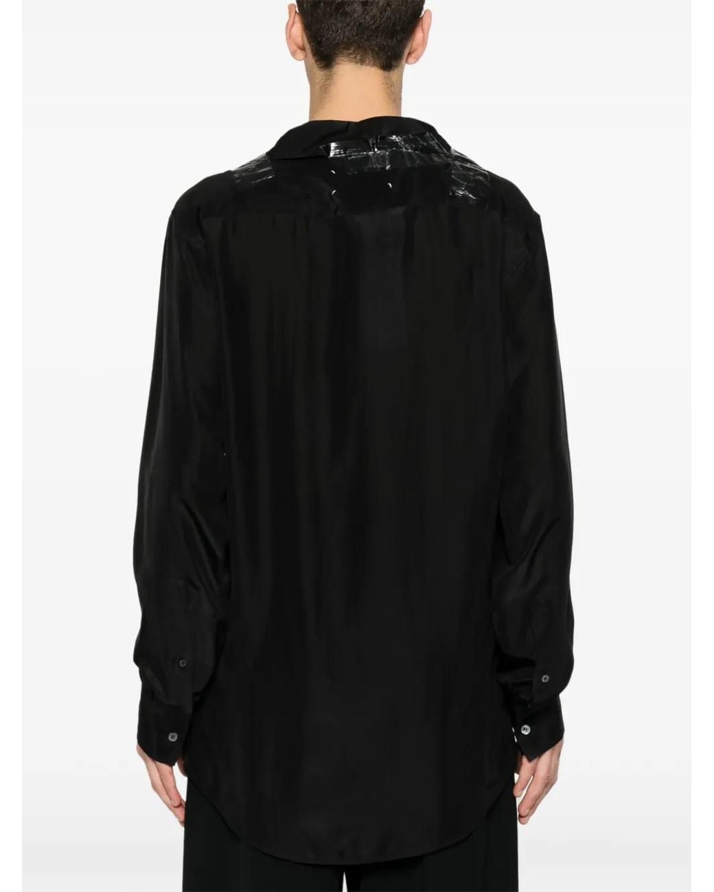 Maison Margiela Black Tape-Detail Shirt for men