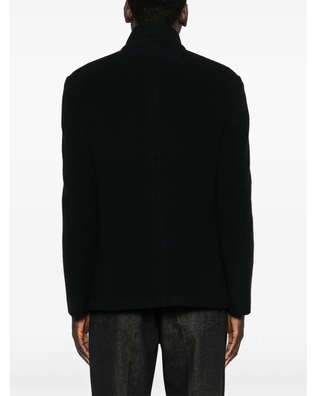 Corneliani Jacke Mit Geknöpften Taschen in Black für Herren