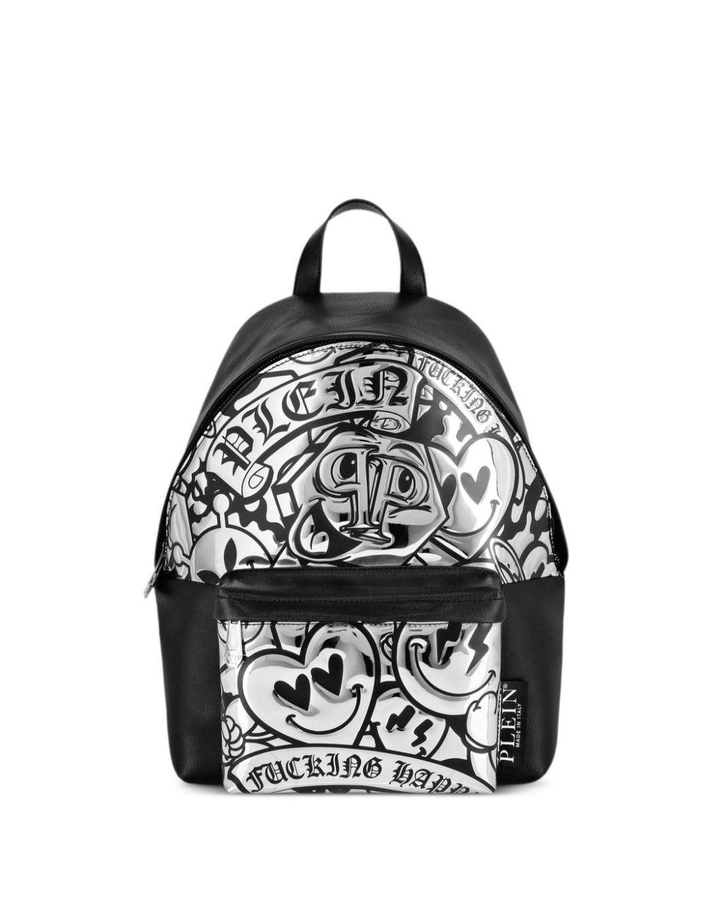 Philipp Plein Smile Backpack in Black for Men Lyst UK