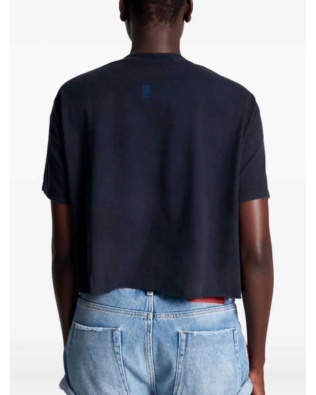 One Teaspoon Black Printed T-Shirt
