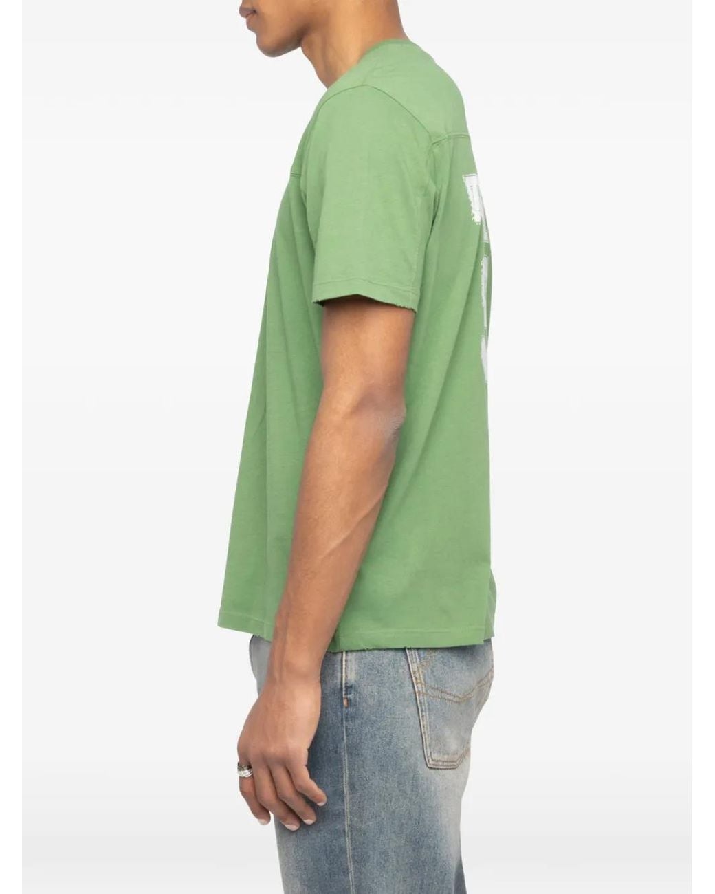Zadig & Voltaire Green Tommy T-Shirt for men