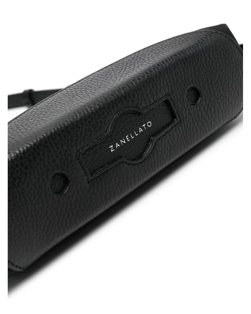 Zanellato Black Mita Panelled Shoulder Bag