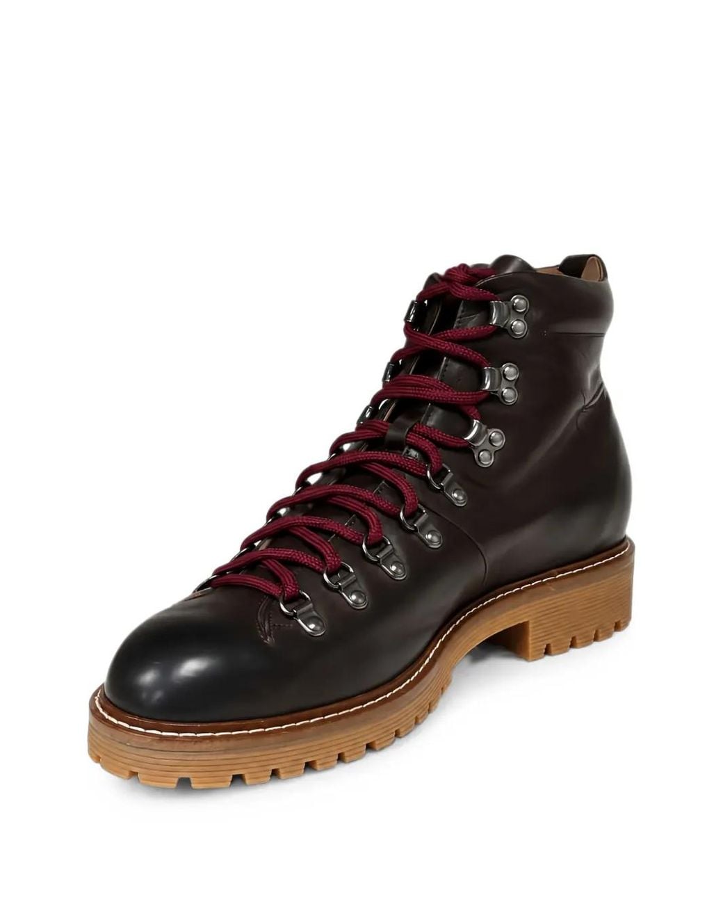 Eleventy Black Round-Toe Ridged-Sole Boots for men