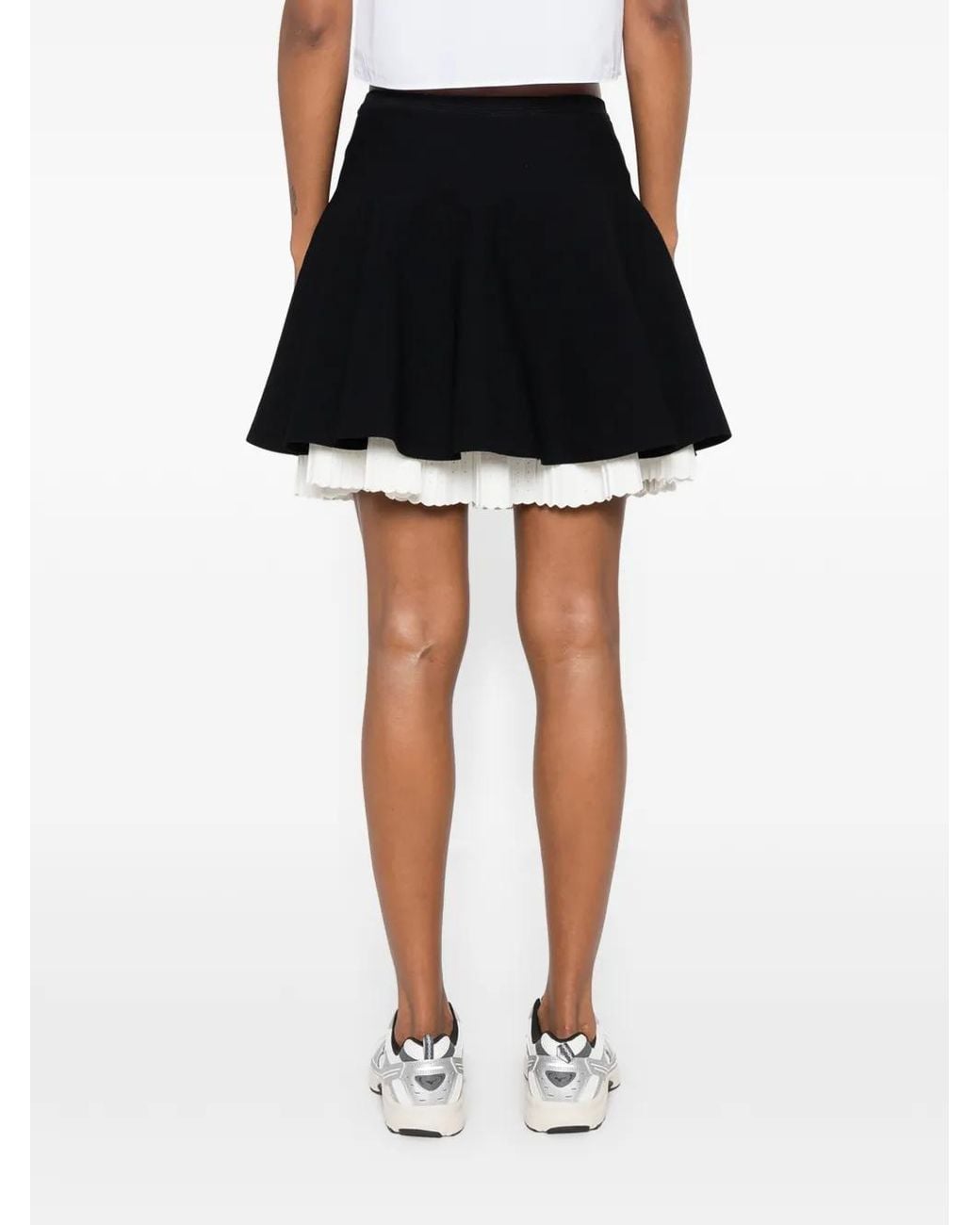 Sandro Black Knit Skirt