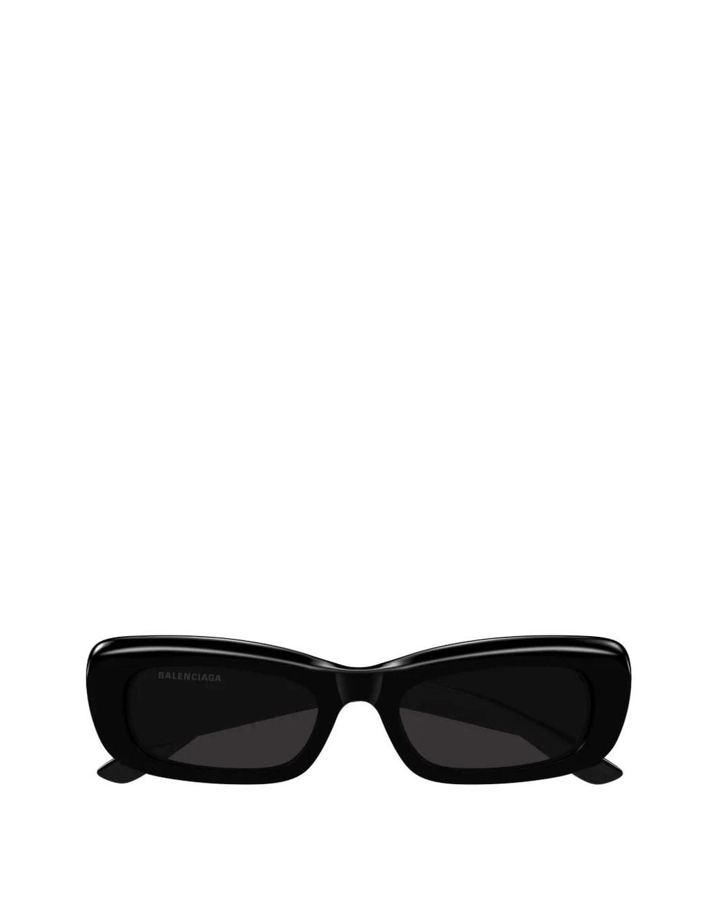 Balenciaga Black Diva Bb Rectangle-Frame Sunglasses