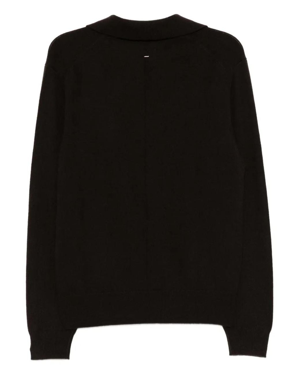 Rag & Bone Black Downing Polo Shirt for men