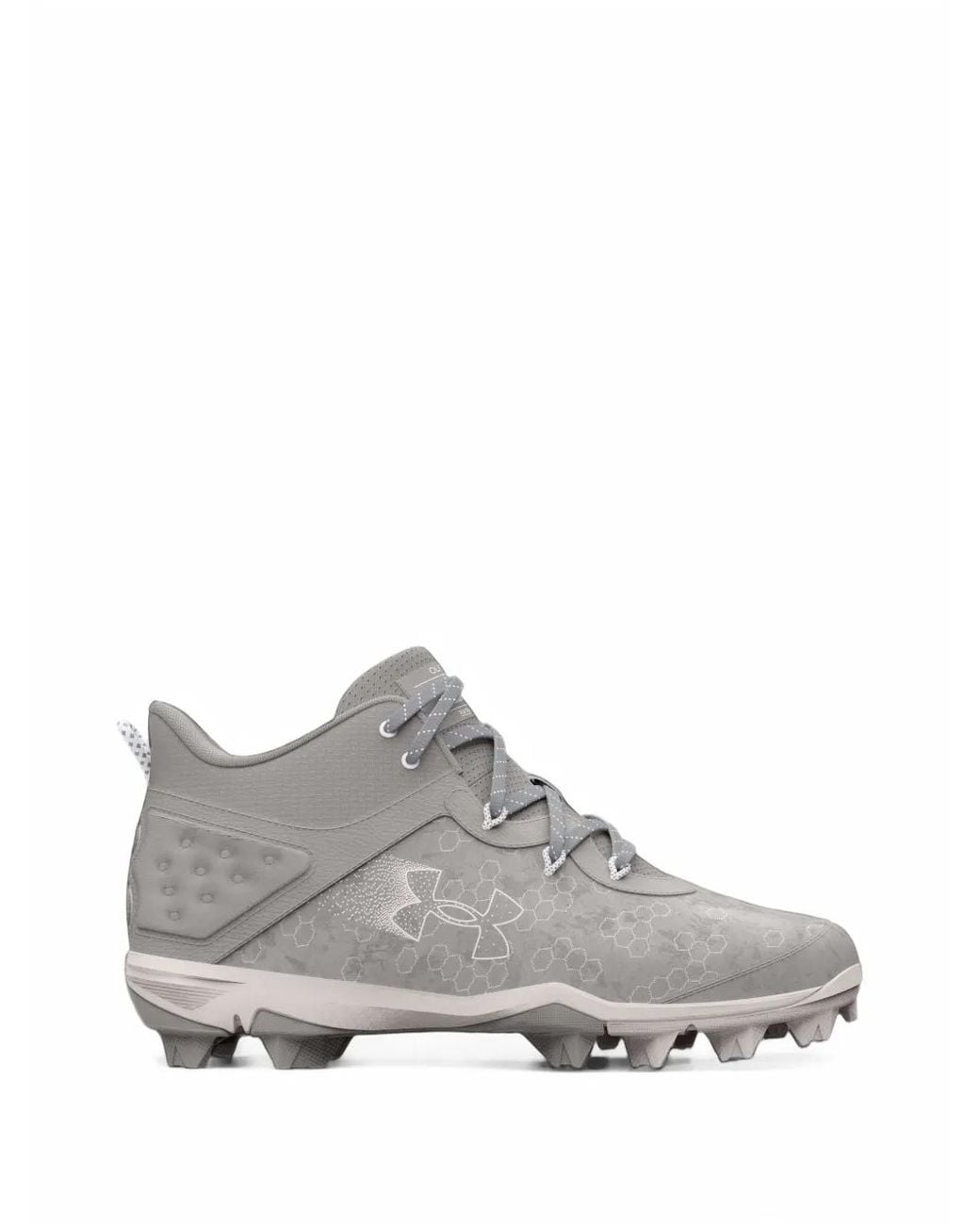 Under Armour Gray Harper 8 Mid Rm Sneakers for men
