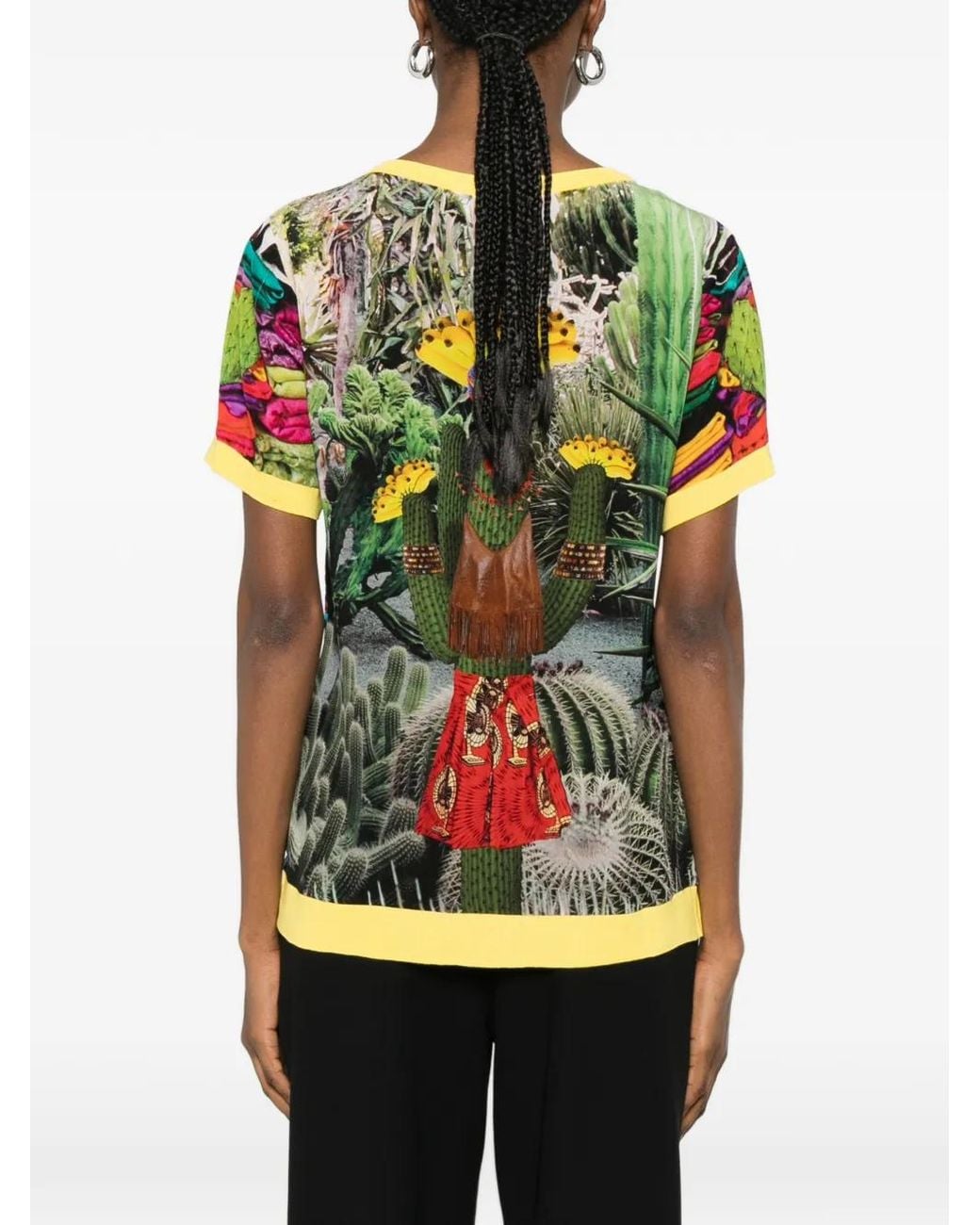 The Artistylist Gray Graphic-Print T-Shirt
