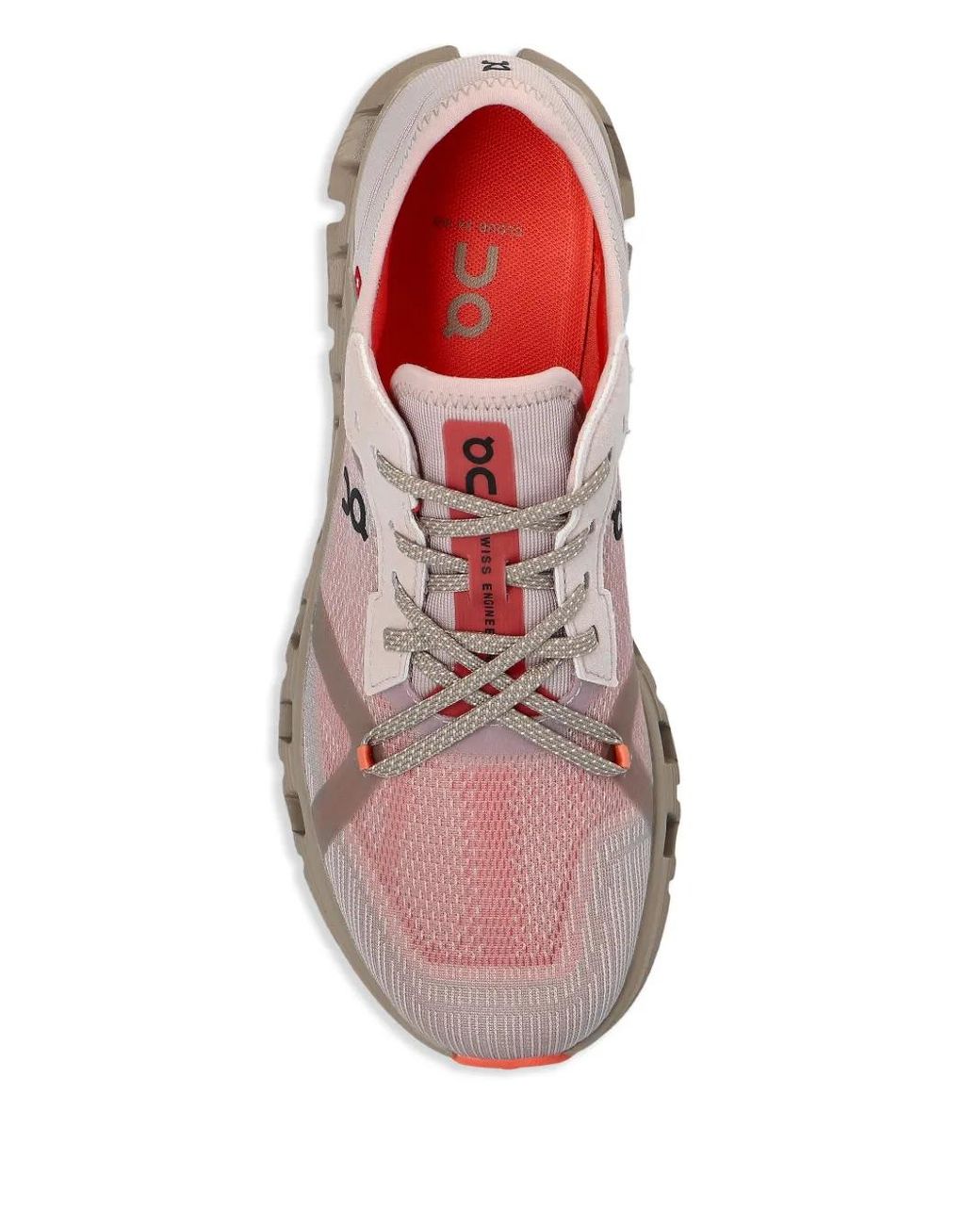 On Shoes Pink Cloud X 4 Ad Sneakers