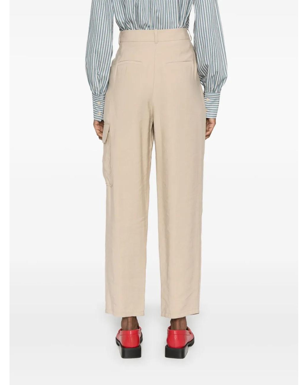 Ba&sh Natural Loik Trousers