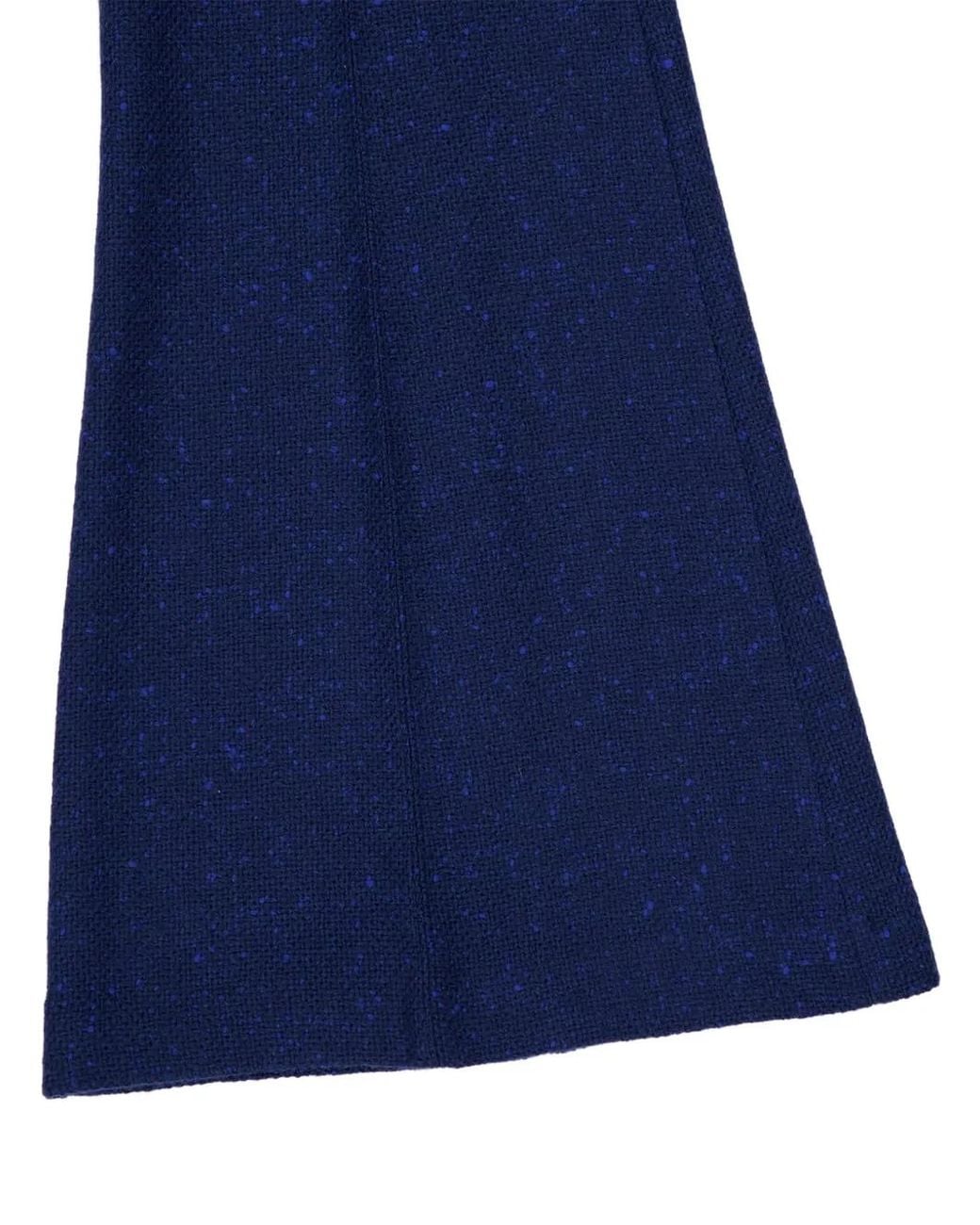 Gabriela Hearst Blue Rhein Flared Trousers