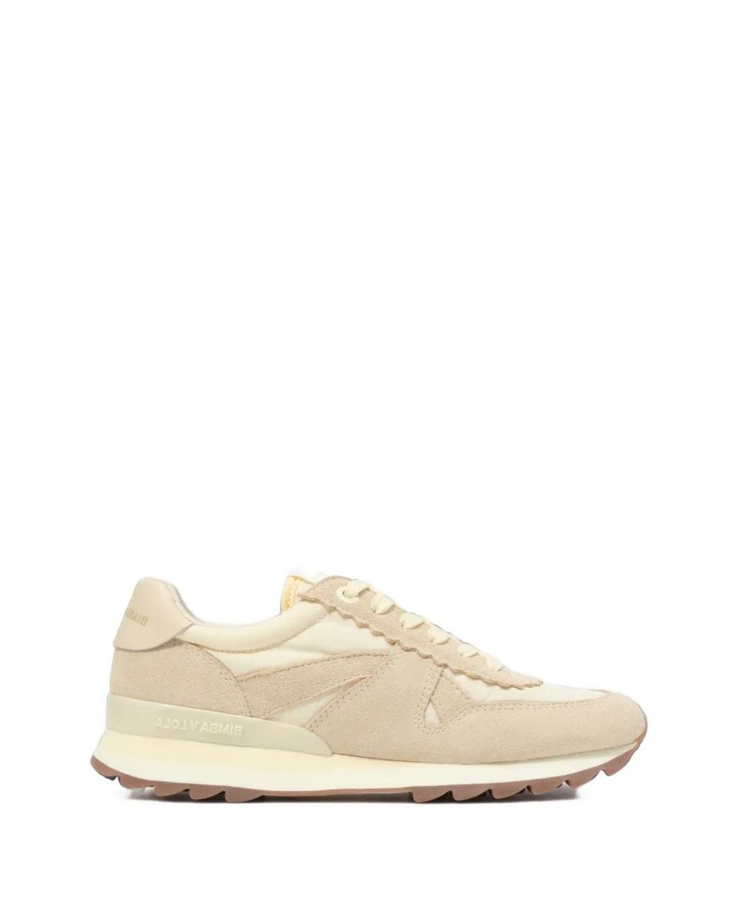 Bimba Y Lola White Baskets 13 19 Jaune Clair