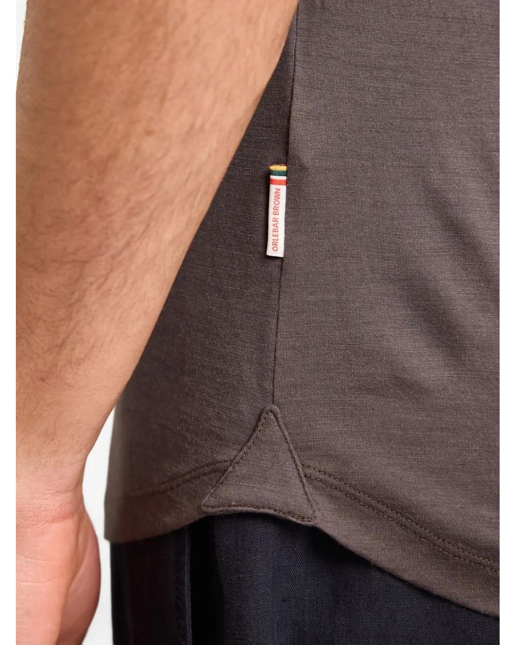 Orlebar Brown Brown Ob-T Merino T-Shirt for men