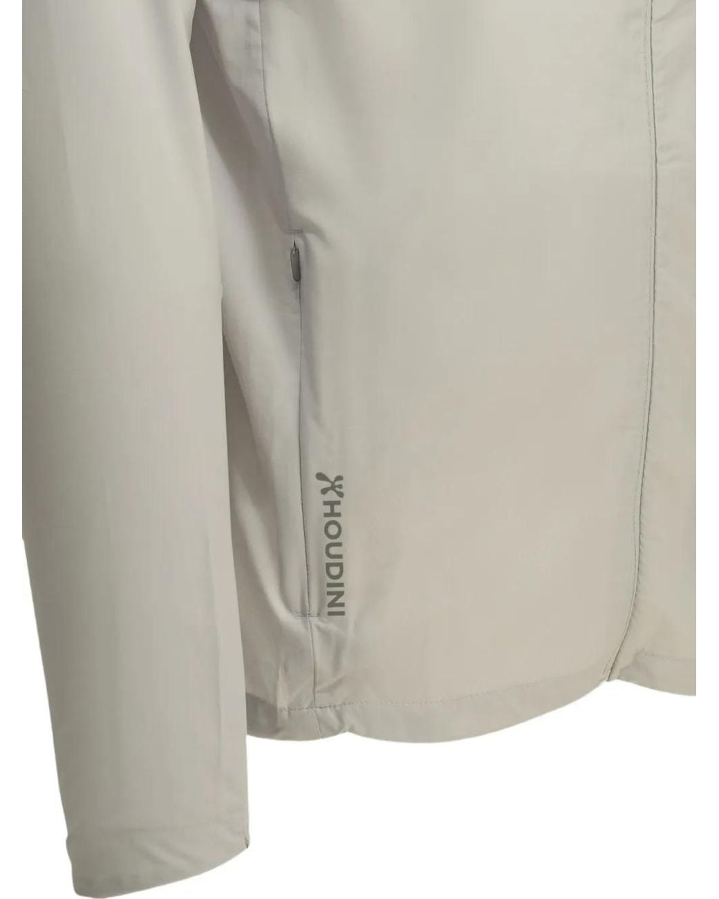 Houdini Sportswear Gray Pace Trail Technical Jacket for men