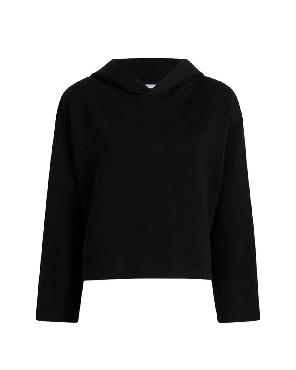 Sudadera Corta Con Capucha Another Tomorrow de color Black