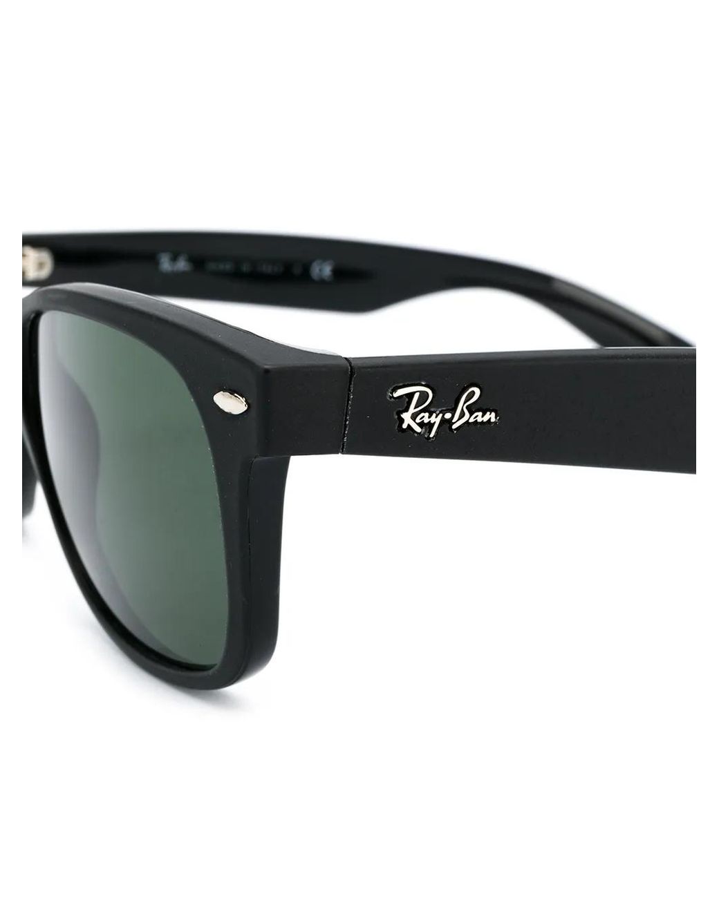 Ray-Ban Green Rectangular Frame Sunglasses