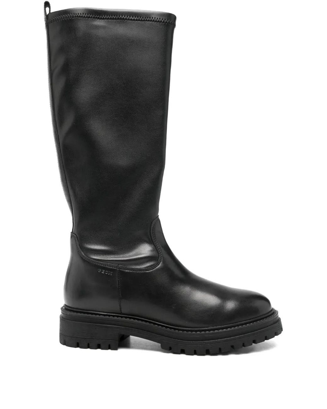 Geox Black Iridea Zip Boots