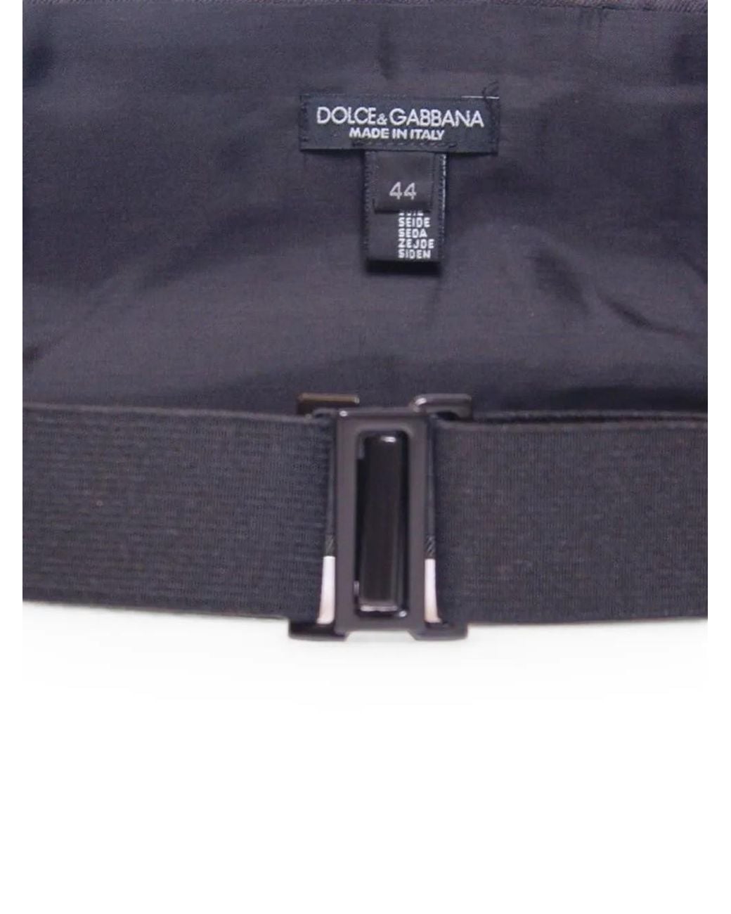 Dolce & Gabbana Purple Polka-Dot Pleated Cummerbund for men