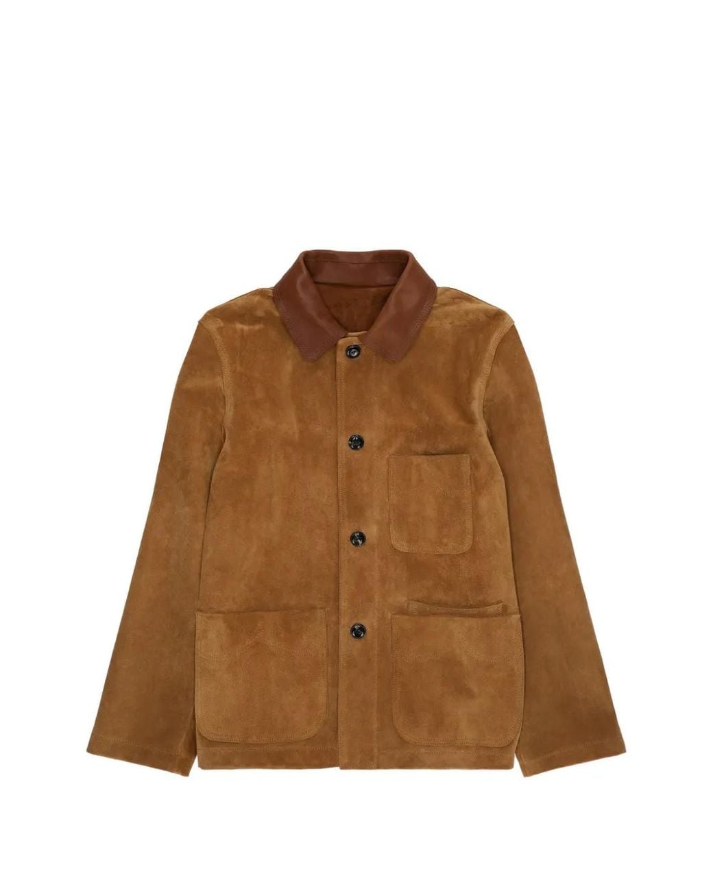 Fortela Jacke Mit Aufgesetzten Taschen in Brown für Herren