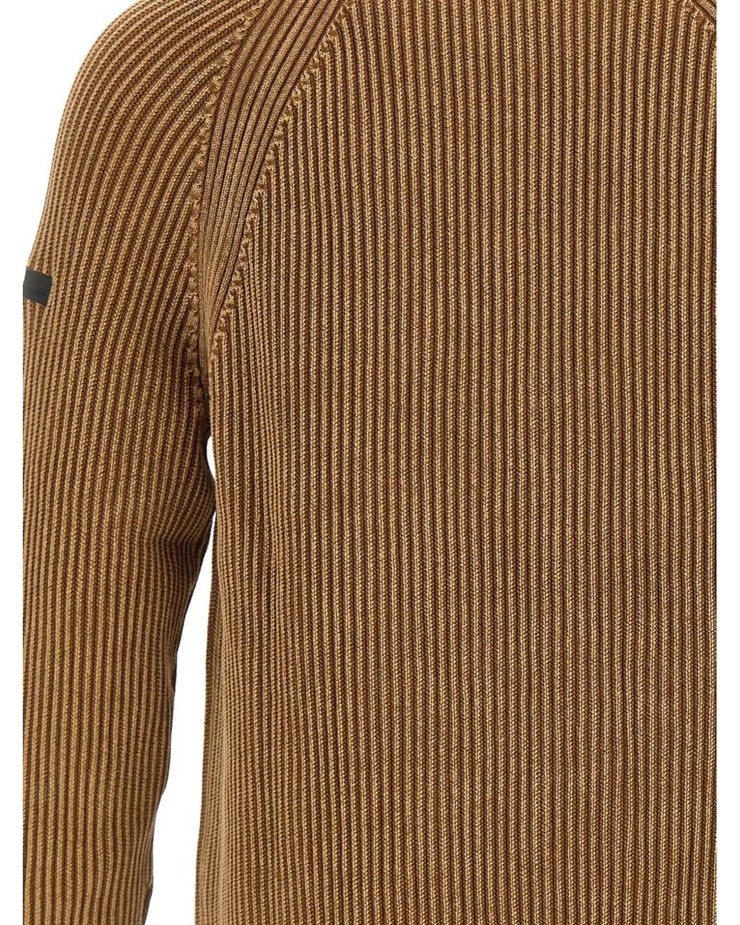 Rrd Natural Cotton 7 Techno Wash Ribbed-Knit Cotton Sweater for men
