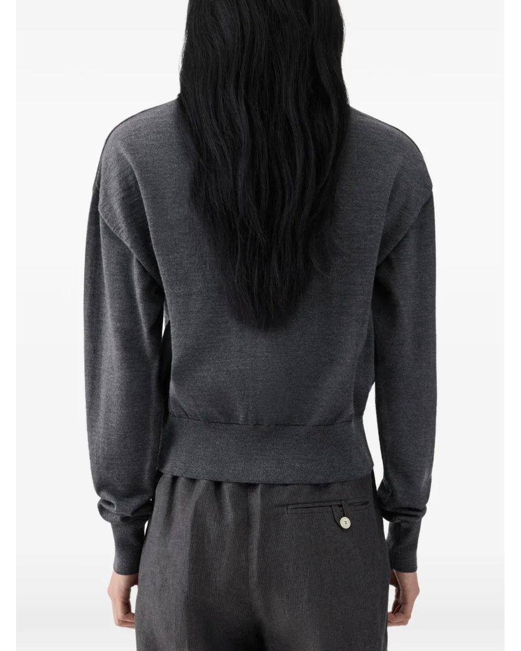 Jacquemus Blue The J Embroidered Cardigan