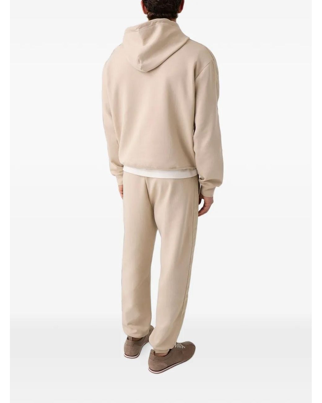 Guess Natural Pantalon De Jogging À Bande Logo for men