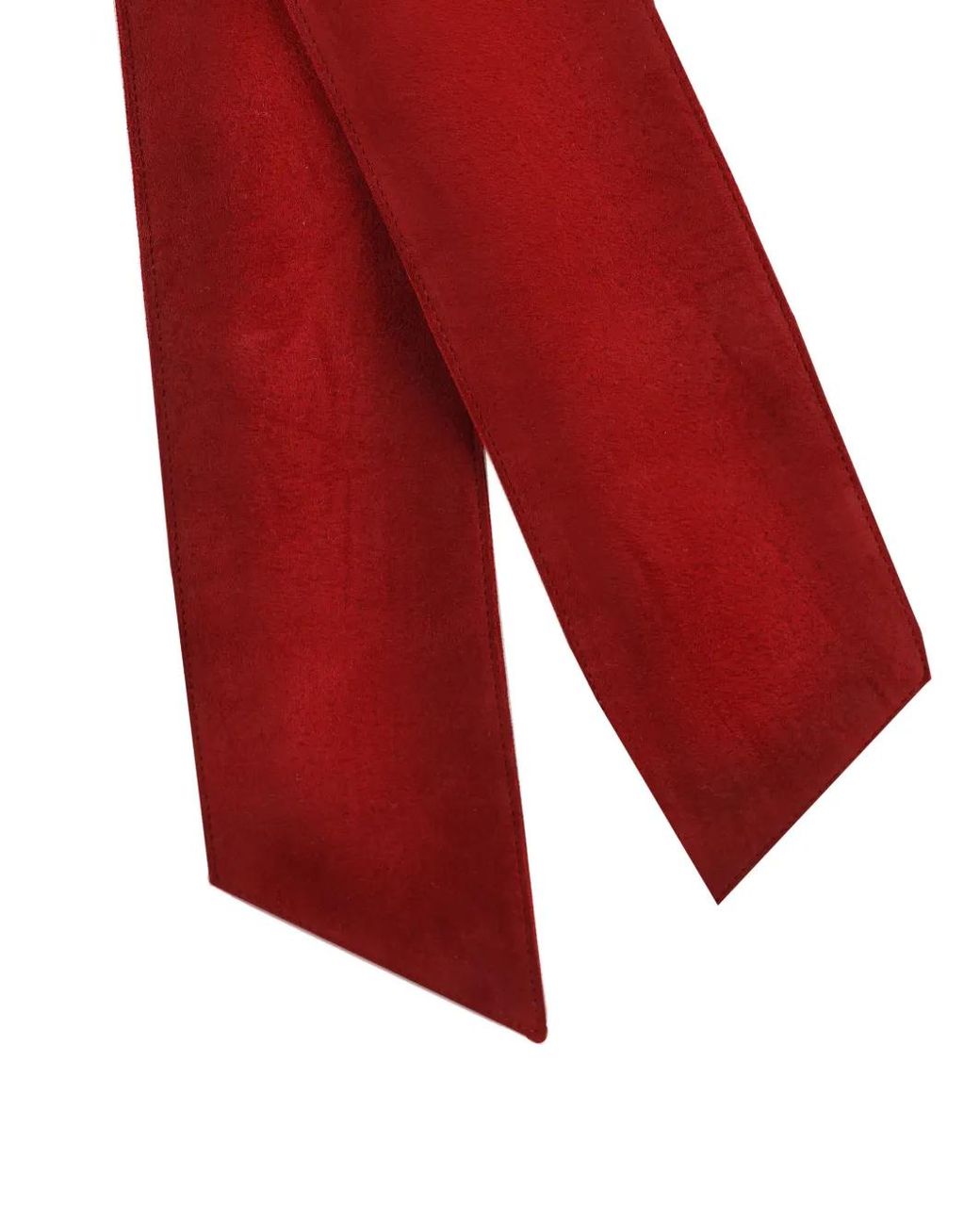 Chaqueta De Ante Con Botones Prada de color Red