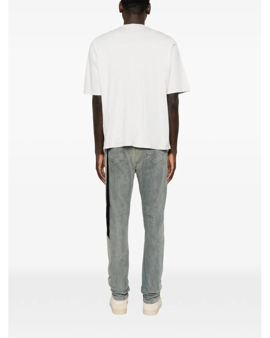 Rick Owens White Walrus Crew-Neck T-Shirt for men