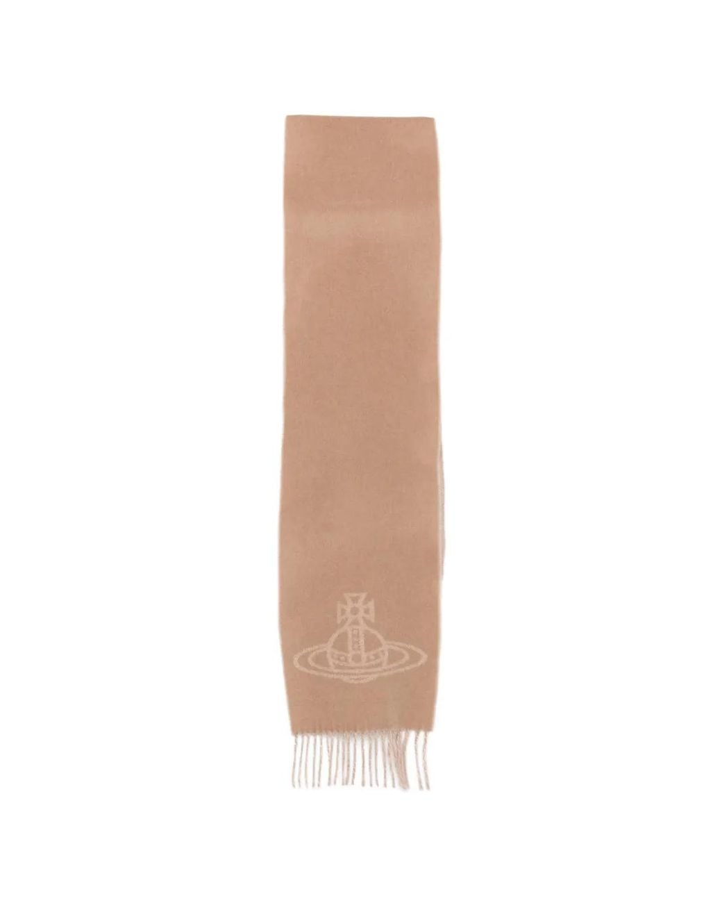 Vivienne Westwood White Double Face Scarf