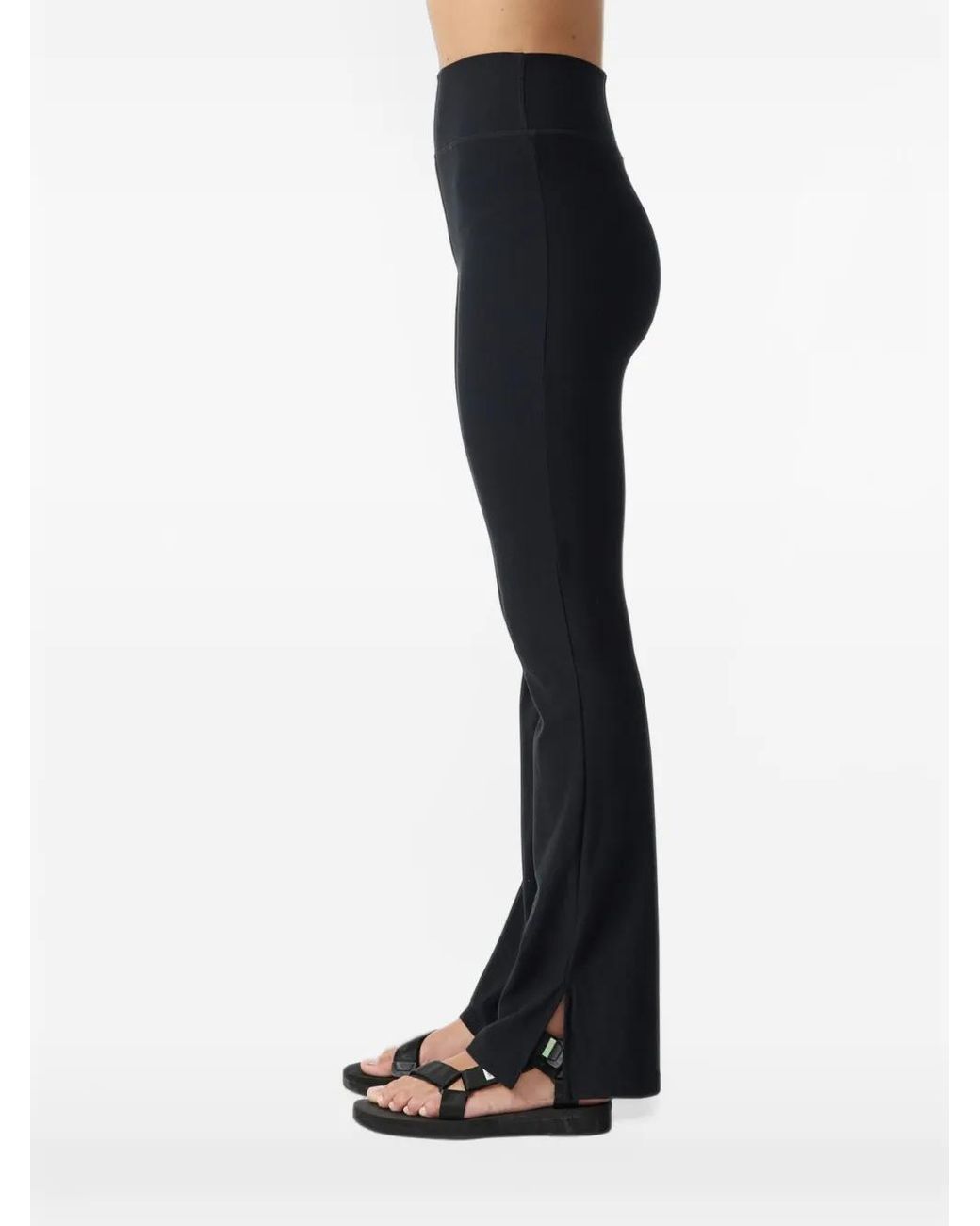 The Upside Black Divina Florence Flared Trousers